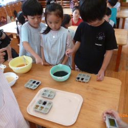 食育イベント☆グミ作り